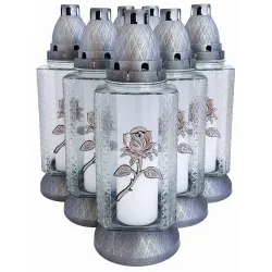 ZNICZ RÓŻA- 194 ( 1 opakowanie 7 szt. )